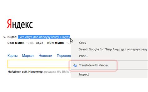 About the Yandex Translate web version .